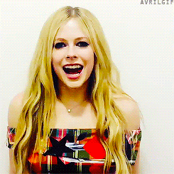Avril Lavigne GIF. Beroemdheden Artiesten Avril lavigne Gifs 