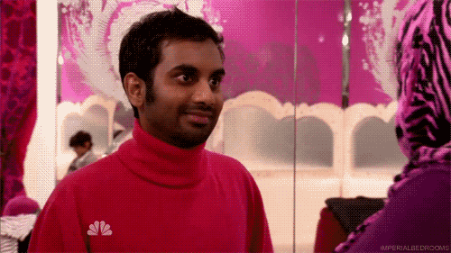 Gifs Filmsterren Aziz ansari 