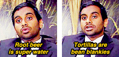 Aziz Ansari GIF. Grappig Televisie Beroemdheden Tv Gifs Filmsterren Aziz ansari Parks and recreation Dat gezicht Beha 