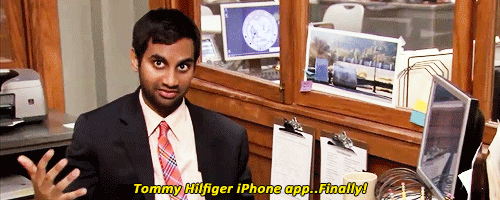 Gifs Filmsterren Aziz ansari komedie geen vreemd spook talkshow akward 