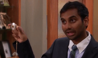 Tv Gifs Filmsterren Aziz ansari oud parks and recreation antiek 