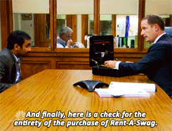 Aziz Ansari GIF. Gifs Filmsterren Aziz ansari Parks and recreation Tom haverford 