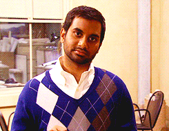 Aziz Ansari GIF. Tv Gifs Filmsterren Aziz ansari Parks and recreation Tom haverford 