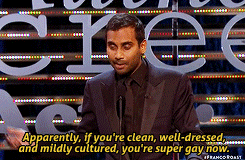 Aziz Ansari GIF. Televisie Gifs Filmsterren Aziz ansari 