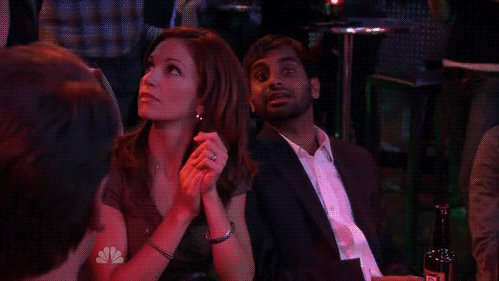 Gifs Filmsterren Aziz ansari ja parken rec tom Haverford 