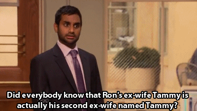 Tv Gifs Filmsterren Amy poehler Aziz ansari parks and recreation 