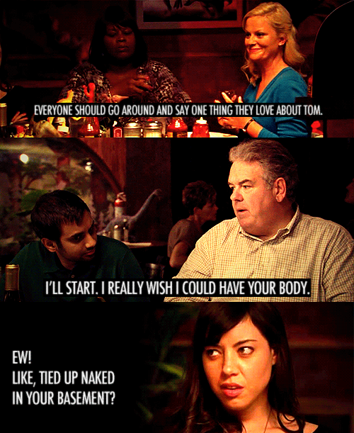Tv Gifs Filmsterren Amy poehler Chris pratt Aubrey Plaza parken en rec parks and recreation Nick Offe 