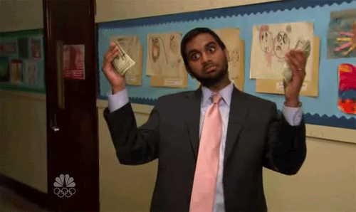 Bowling Tv Gifs Filmsterren Aziz ansari parks and recreation tom Haverford 