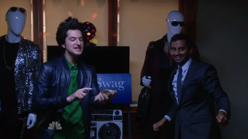 Televisie Gifs Filmsterren Aziz ansari 