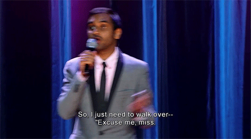 Gifs Filmsterren Aziz ansari fotoset Rashida Jones retta parks and recreation 