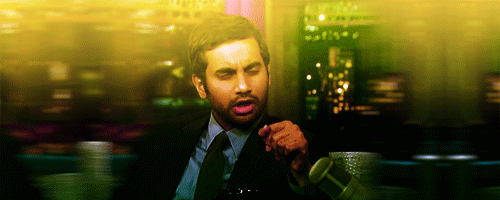 Gifs Filmsterren Aziz ansari 