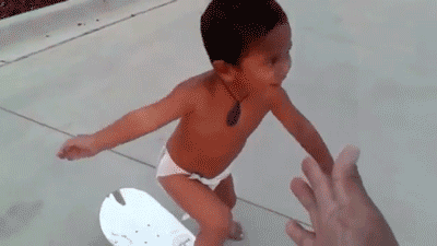 Baby Baseball Kinderen Schommel Vleermuis Gifs mislukken headshot hoofd 