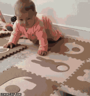 Baby Gifs reactie aanbiddelijk reactie gezicht 