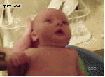 Baby GIF. Baby Gifs Vreemd Grootmoeder Mayonaise 