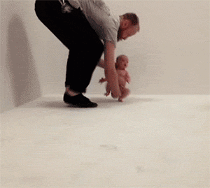 Honden GIF. Dieren Baby Gifs Hond Teckel Photobomb 