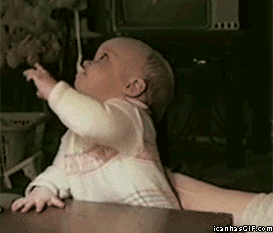 Baby GIF. Dinosaurussen Baby Tv Gifs Lachend 