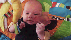 Baby GIF. Katten Baby Kat Gifs Vliegend 15folds Daddy November2012 Superheros Ustwo 