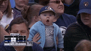 Baby GIF. Dieren Schattig Baby Kinderen Gifs Vogelstand Helper 