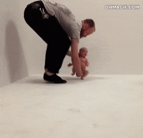 Baby GIF. Huilen Baby Voedsel Gifs Verdrietig Het eten Ew Walging 