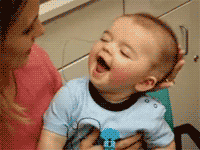 Baby GIF. Puppy Baby Gifs Dit is zo leuk ik kon kotsen Desty Scissorsafely Lol ik haat niet wetend w 