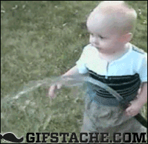 Baby GIF. Schattig Baby Gifs Gelukkig Glimlachen 
