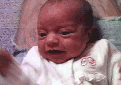 Baby GIF. Baby Gifs Reactie Aanbiddelijk Reactie gezicht 