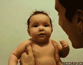 Baby GIF. Baby Star trek Gifs  Zoet Star trek into darkness Jim kirk Captain kirk James kirk Idst 