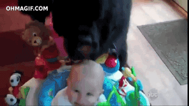Meisje Baby Gifs reactiongifs stem schattige 