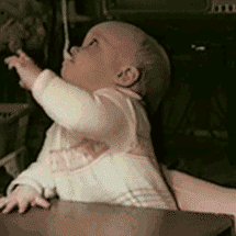 Baby GIF. Baby Gifs Het eten Lepel 