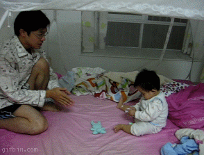 Baby GIF. Baby Pa Gifs Reactie  Meme Reddit Aww Imgur Ouderschap Ouders Geanimeerde s Reactie s 