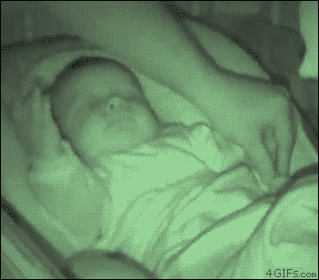 Baby Gifs vrolijkheid Blaine Anderson 