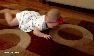 Baby Gifs vrolijkheid Rachel Berry 