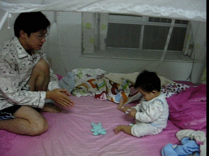 Baby GIF. Dieren Olifant Baby Zwembad Gifs 