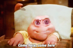 Baby GIF. Baby Graan Gifs Griezelig Psychedelische Digitaal Thecurrentsea Iphoneography 