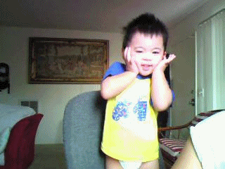 Baby Gifs het eten lepel 