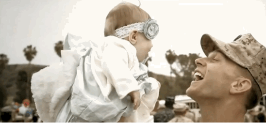 Eenden Water Baby Gifs glijbaan 