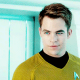Baby GIF. Baby Star trek Gifs  Zoet Star trek into darkness Jim kirk Captain kirk James kirk Idst 
