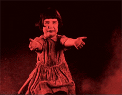 Baby GIF. Baby Graan Gifs Griezelig Psychedelische Digitaal Thecurrentsea Iphoneography 