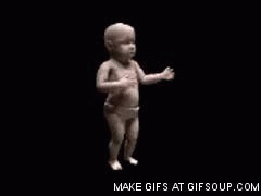 Baby GIF. Dieren Fles Baby Gifs Dragen 