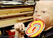 Baby GIF. Baby Tv Gifs Wtf Films en tv Mythbusters Nachtmerrie brandstof 