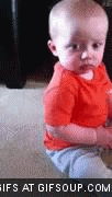 Baby GIF. Puppy Baby Gifs Dit is zo leuk ik kon kotsen Desty Scissorsafely Lol ik haat niet wetend w 