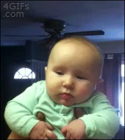 Baby GIF. Baby Tv Kus Gifs Reactie Haat Zuigeling 