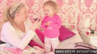 Schattig Baby Gifs gelukkig glimlachen 