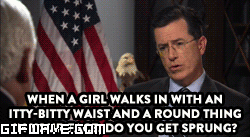 Baby GIF. Muziek Televisie Baby Golf Jim Stephen Gifs Hop He Politiek Weten Colbert Washington 