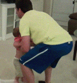 Baby GIF. Katten Baby Kat Gifs Vliegend 15folds Daddy November2012 Superheros Ustwo 