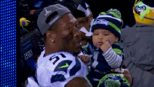 Baby GIF. Sport Baby Gifs Super bowl Seahawks 