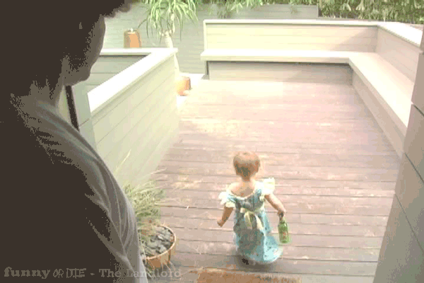 Grappig Baby Frans Gifs reactie plezier  wanneer quand 