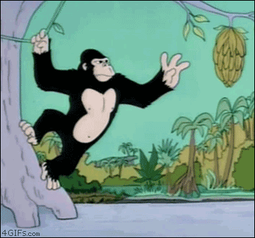 Eten en drinken Banaan Gifs oor 