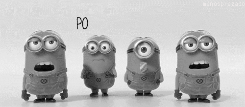 Eten en drinken Banaan Minions Gifs 