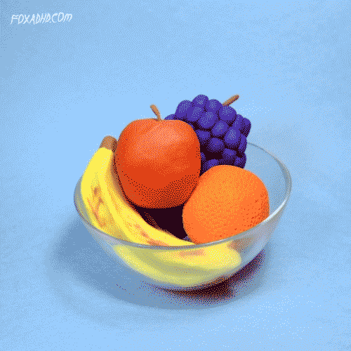 Eten en drinken Banaan Gifs 
